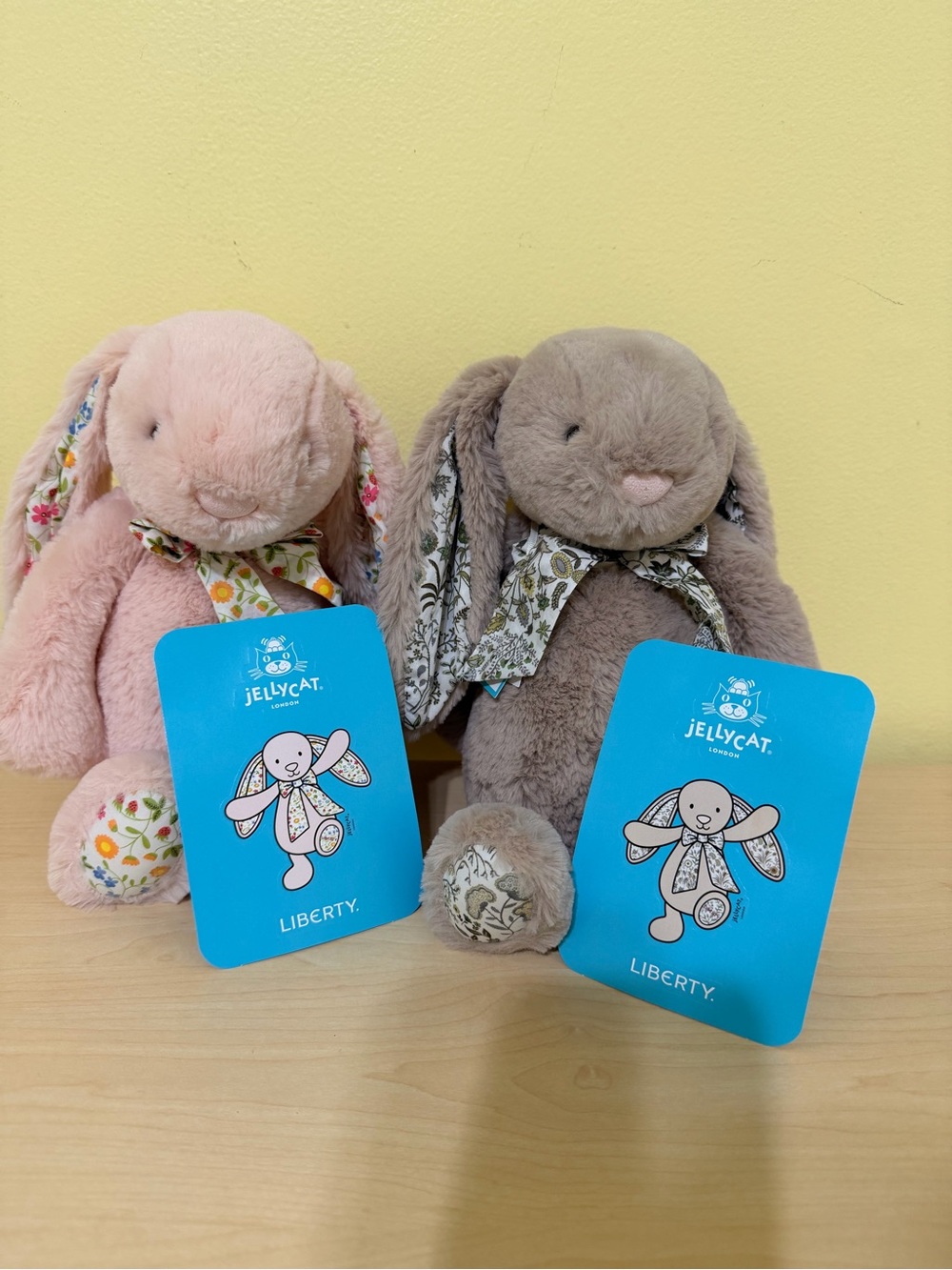 Jellycat Liberty exclusive Mirabelle and Sheperdley authentic with tags